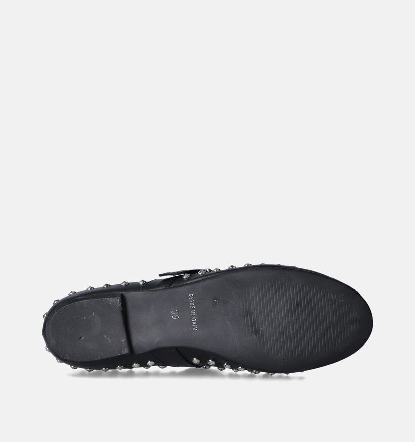 Laurent David Brunella Zwarte Ballerina's met riempje voor dames (357621)