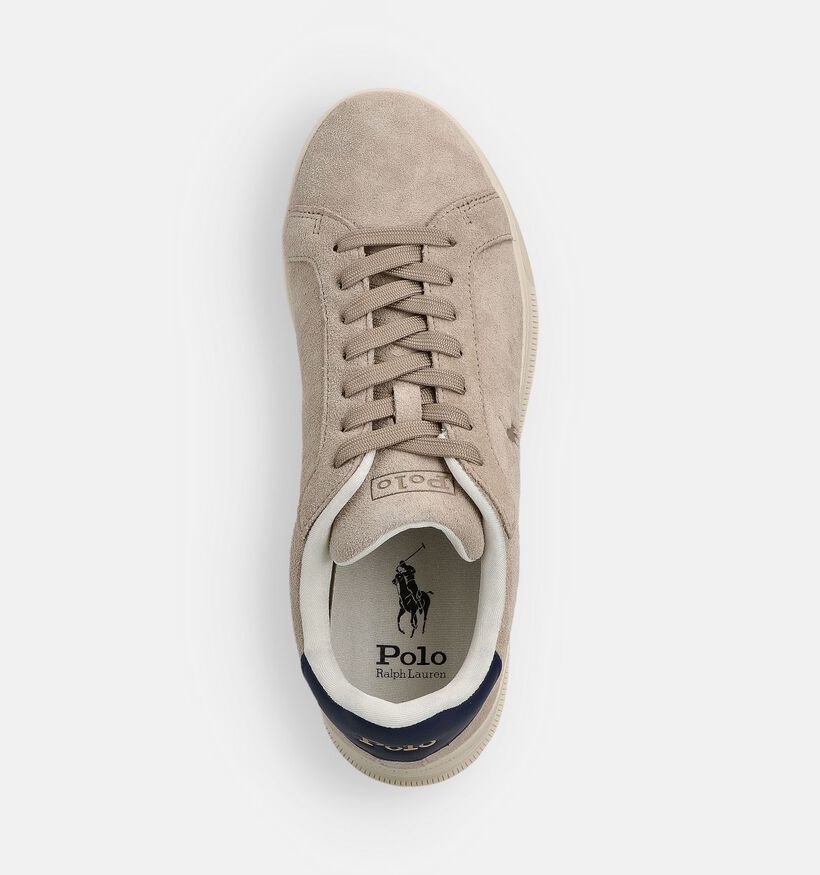Polo Ralph Lauren HRT Court II Beige Veterschoenen voor heren (366440)