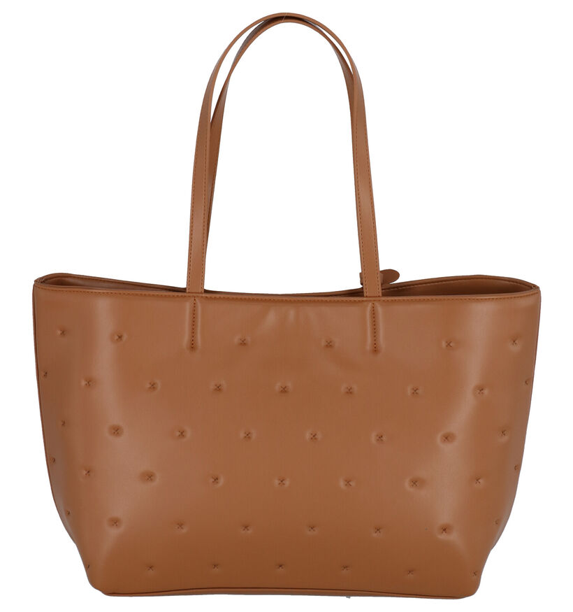 Kisses of Pearl Chantelle Cognac Shopper in kunstleer (290536)