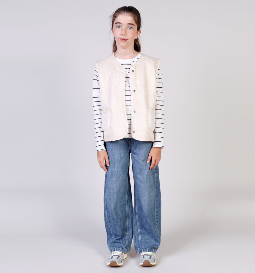 Little David Teddy Ecru Bodywarmer voor meisjes (366534)