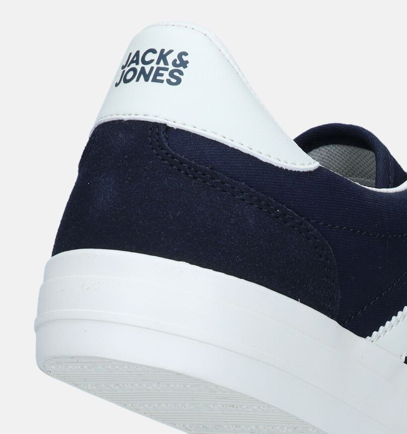 Jack & Jones Morden PU Chaussures à lacets en Bleu pour hommes (337924)