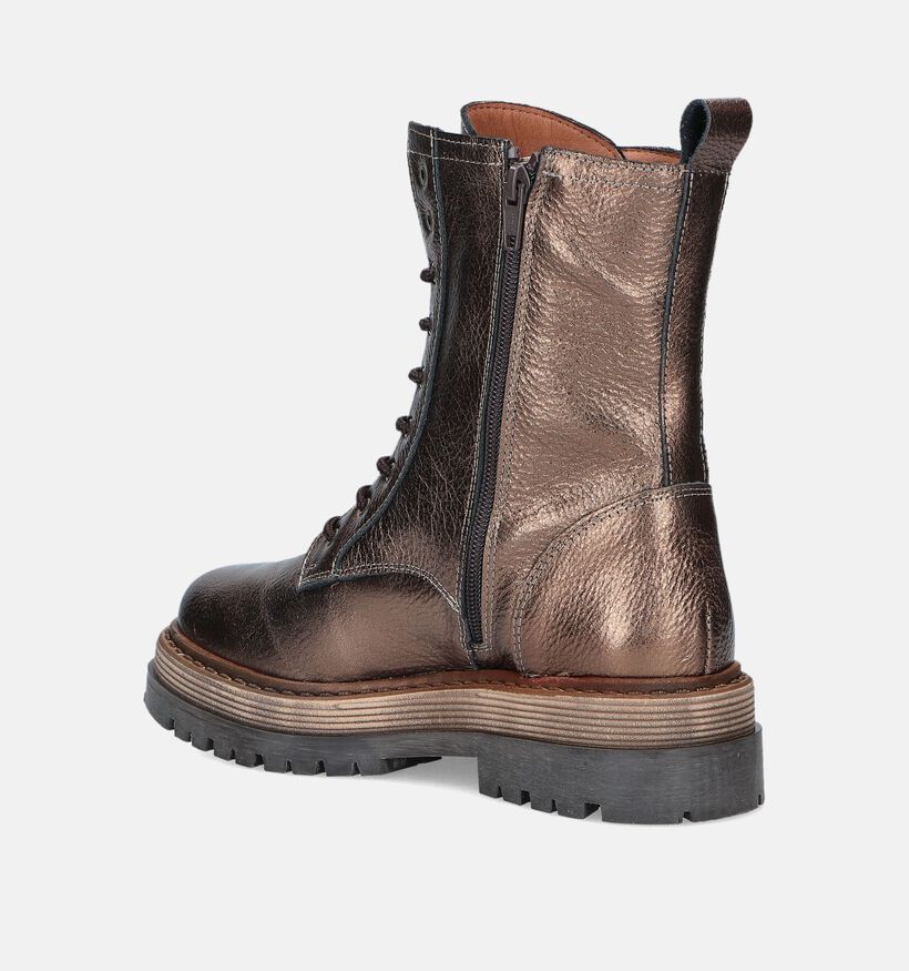 Sweet Lemon Nuan Bottines en Bronze pour femmes (349250)