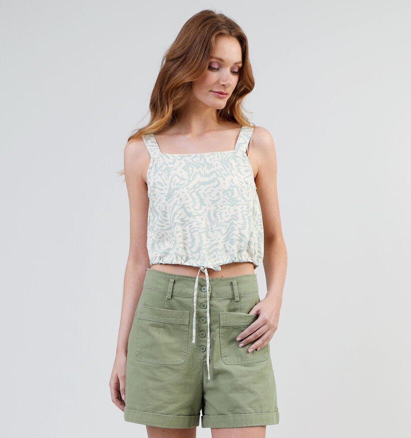 Vero Moda Mymilo Groen Topje voor dames (337295)