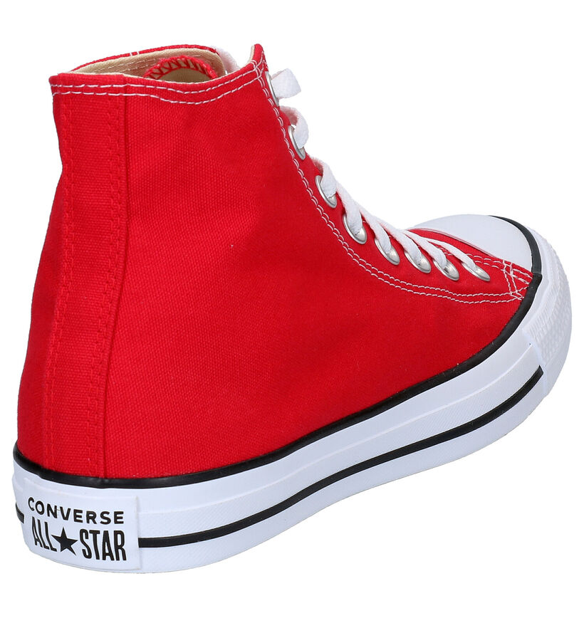 Converse Chuck Taylor All Star Hi Zwarte Sneakers voor dames, heren (361446)