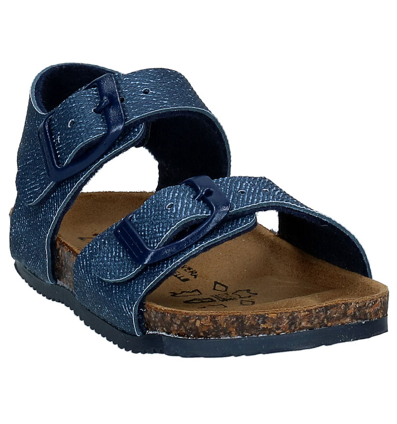 Biomodex Blauwe Sandalen in kunstleer (284499)