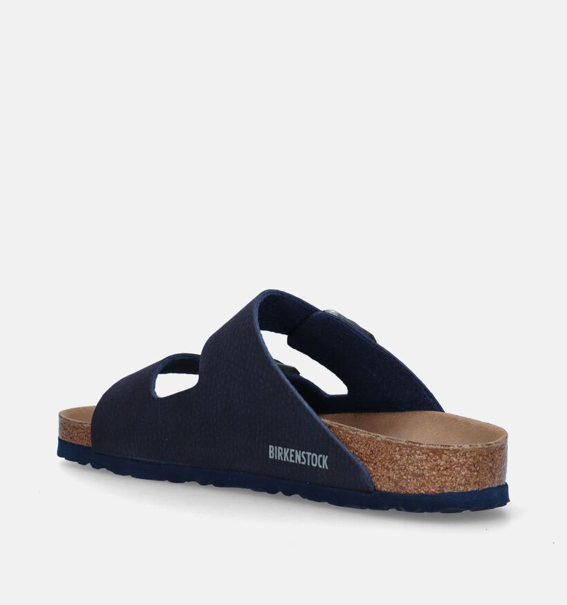 Birkenstock Arizona Nu-pieds Vegan en Bleu pour hommes (337864)