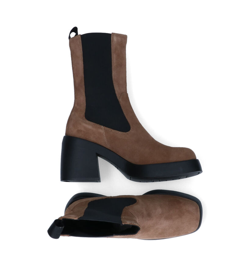 Vagabond Brooke Bottes en Taupe pour femmes (315660)