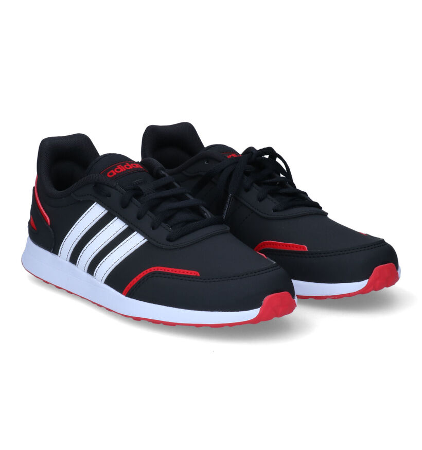 adidas VS Switch 3 Zwarte Sneakers voor jongens, meisjes (324133)