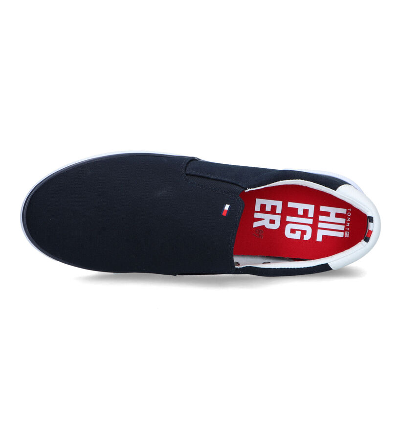 Tommy Hilfiger Iconic Baskets slip-on en Bleu pour hommes (336690) - pour semelles orthopédiques