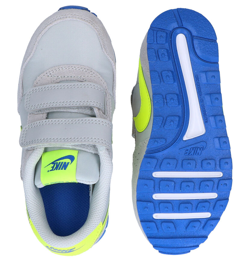 Nike MD Valiant PS Baskets en Bleu en textile (308966)
