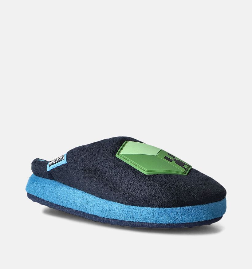 Minecraft Pantoufles ouvertes en Noir pour filles, garçons (355745)