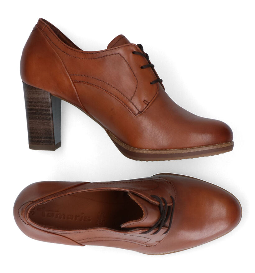 Tamaris Cognac Veterpumps voor dames (315384)