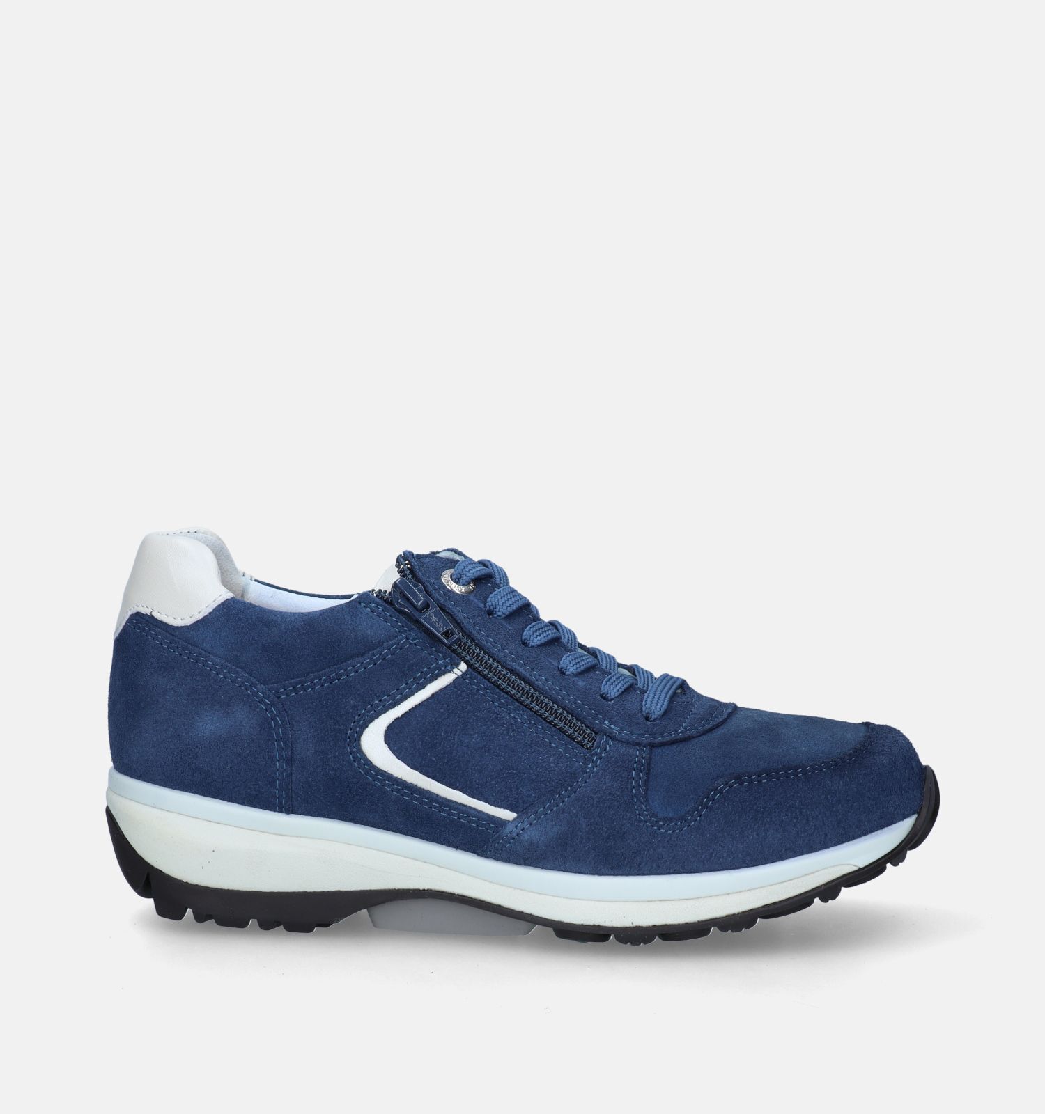 Xsensible Jersey Blauwe Sneakers Dames Sneakers Lage schoenen Online op TORFS.BE