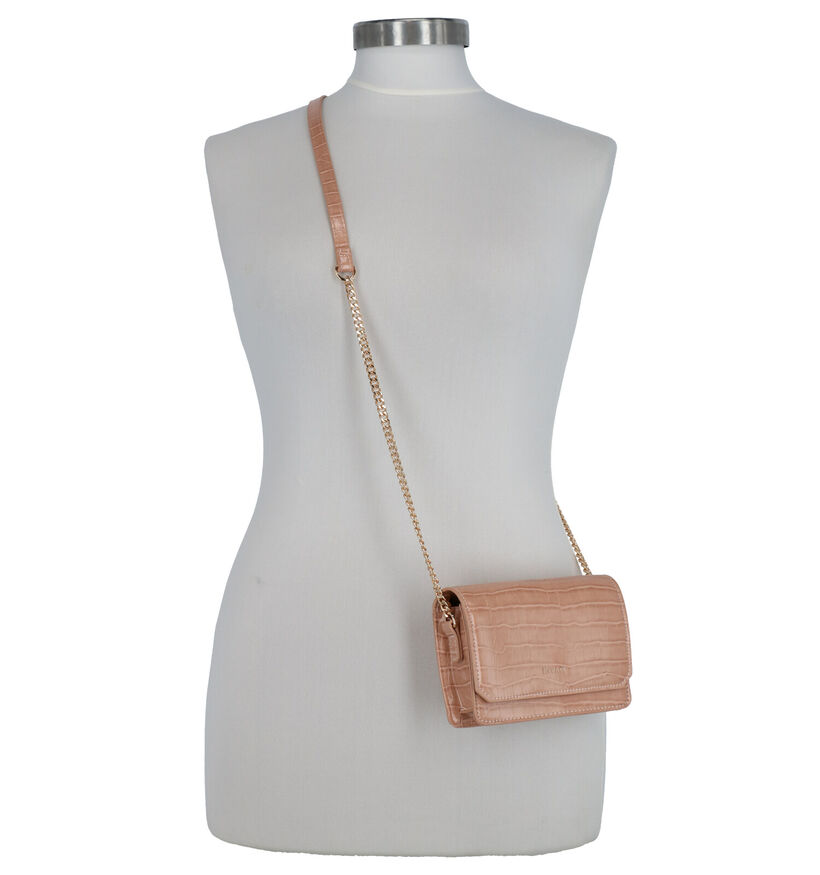 Inyati Lottie Vegan Cognac Crossbody Tas in kunstleer (291137)