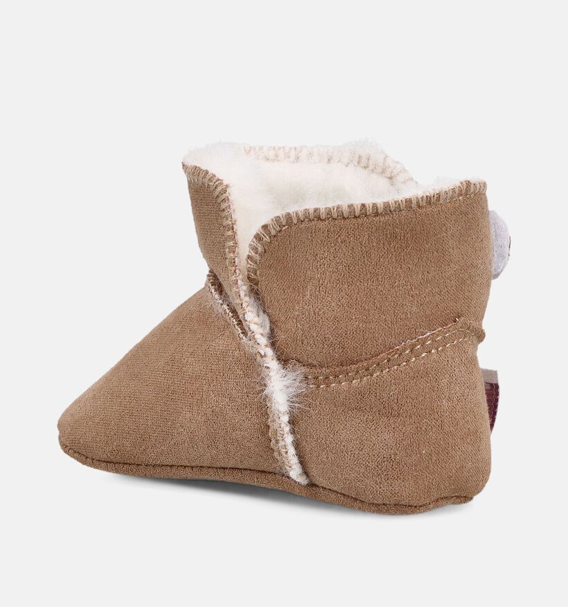 Little David Chaussons pour b&eacute;b&eacute; en Beige pour filles, gar&ccedil;ons (374188)