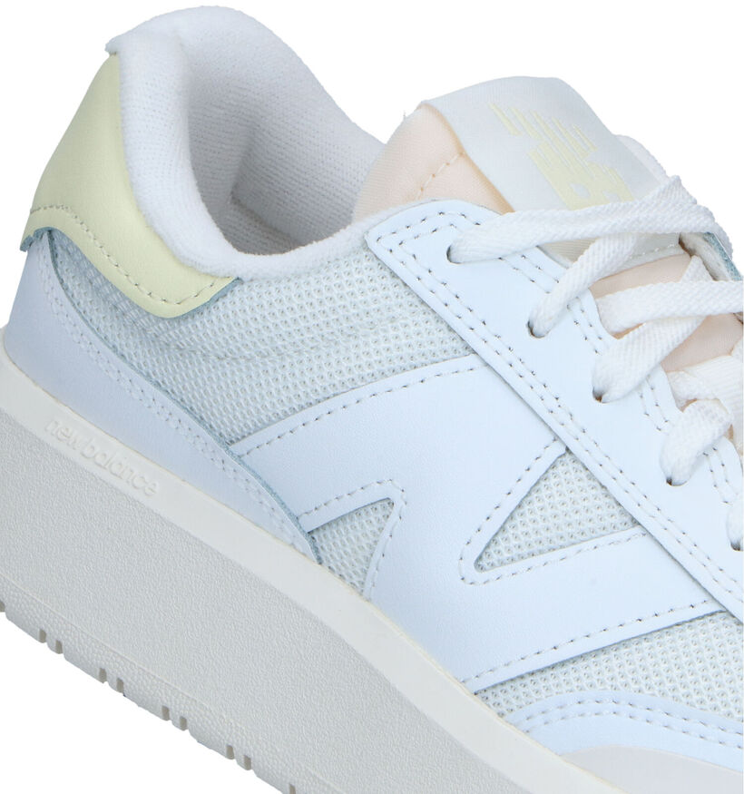 New Balance CT 302 Baskets en Blanc pour femmes (327402) - pour semelles orthopédiques