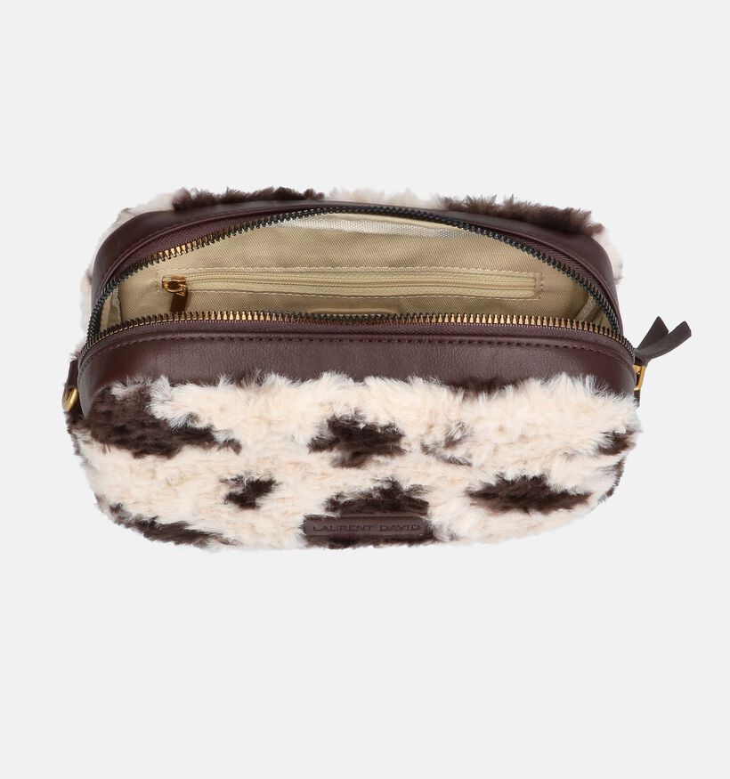 Laurent David Bruine Crossbodytas voor dames (381451)