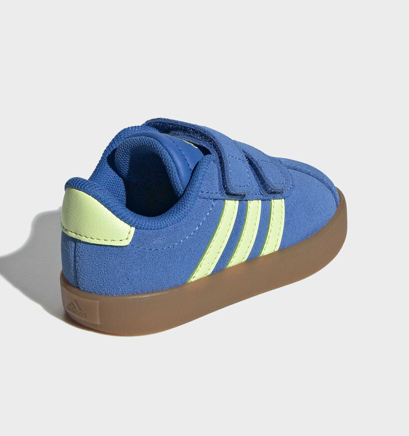 adidas VL Court 3.0 Baskets pour b&eacute;b&eacute; en Bleu pour gar&ccedil;ons (372760) - pour semelles orthop&eacute;diques