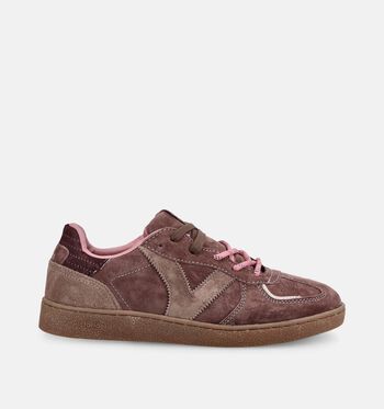 Victoria Low Baskets Marron/Rose