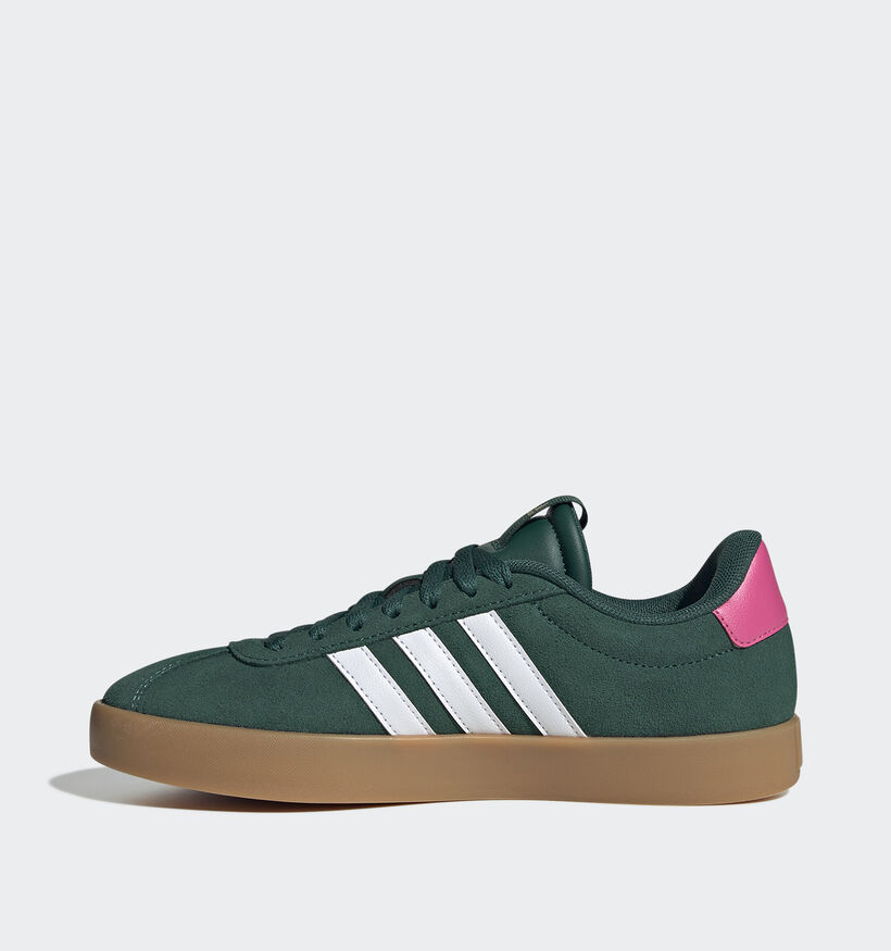 adidas VL Court Baskets sportives en Vert pour femmes (357161) - pour semelles orthopédiques