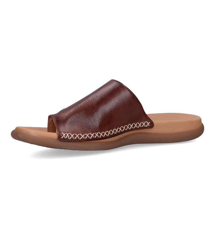 Gabor Best Fitting Cognac Teenslippers voor dames (323427)