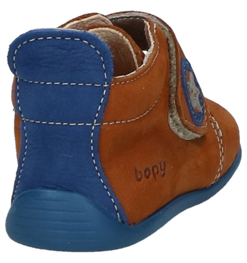 Bopy Pavelo Donkerblauwe Babyschoentjes in nubuck (224420)