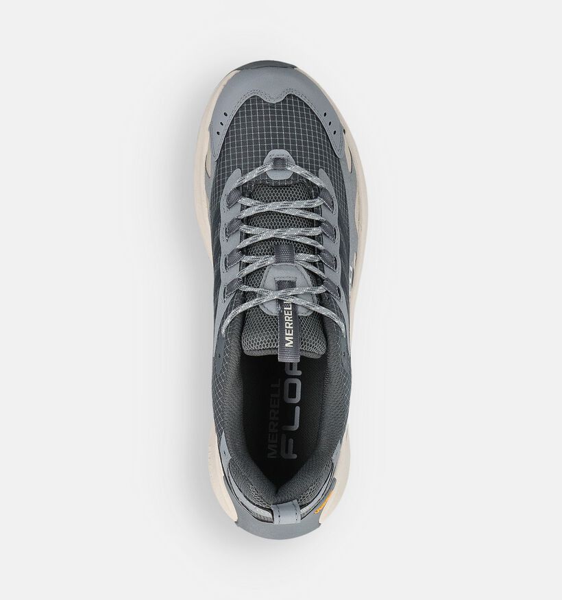 Merrell Moab Speed 2 Grijze Wandelschoenen voor heren (363648) - geschikt voor steunzolen