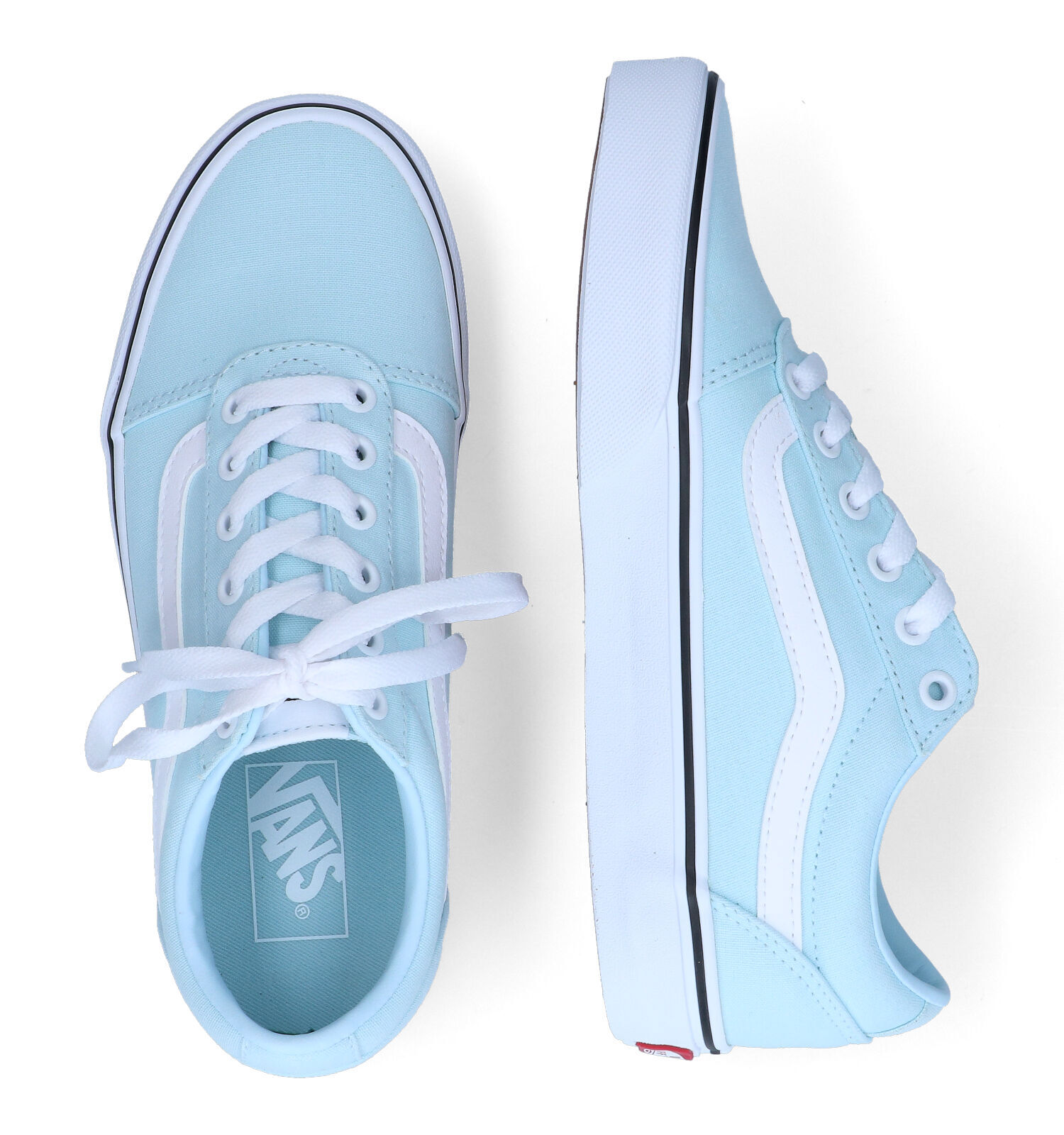 Vans Ward Blauwe Sneakers Dames Sneakers Online op TORFS.BE
