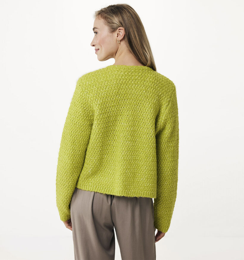 Mexx Fancy Groene Cardigan voor dames (337009)