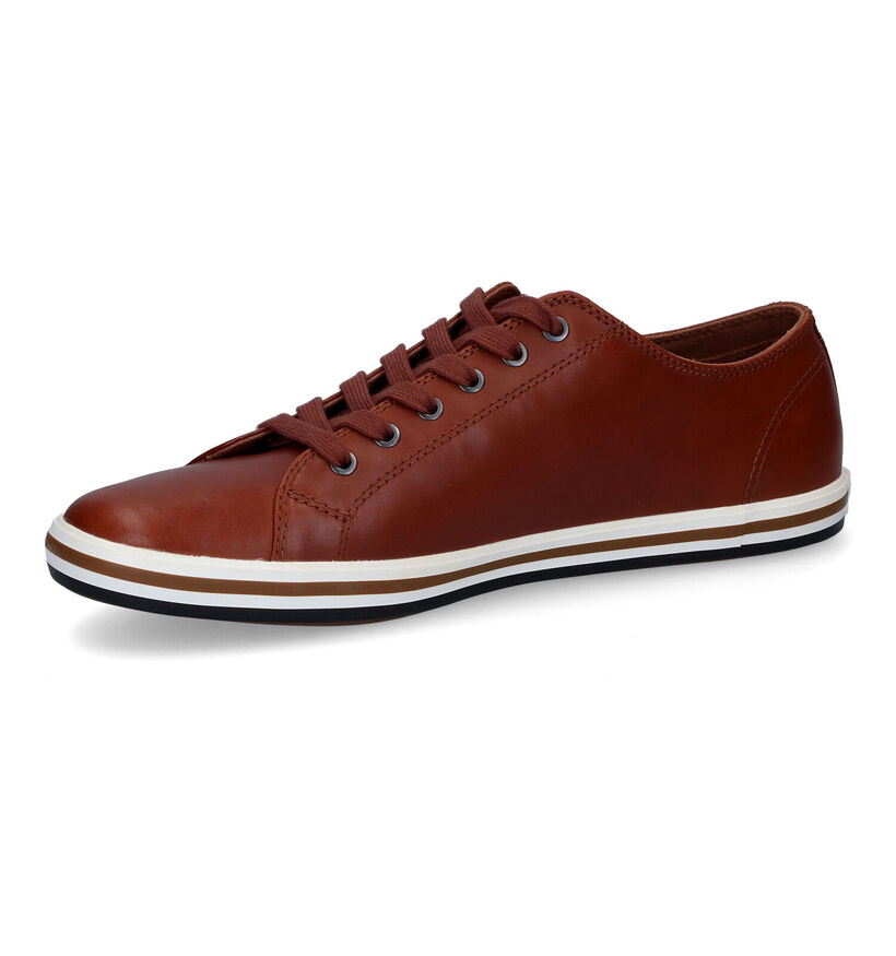 Fred Perry Kingston Chaussures à lacets en Cognac pour hommes (321977)