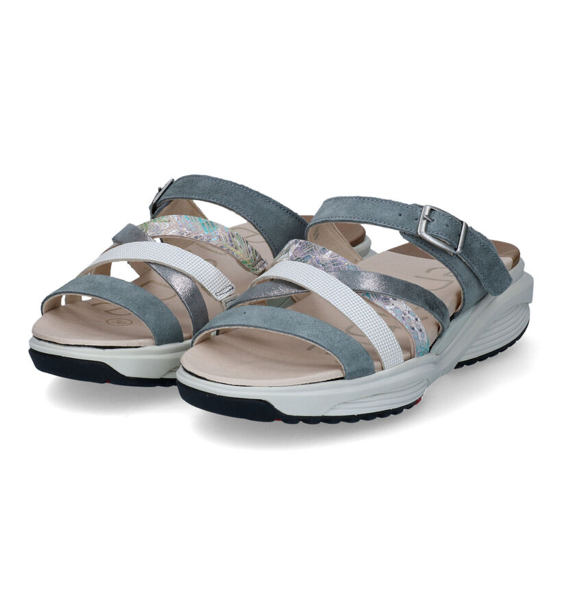 Xsensible Rinia Nu-pieds en Gris en cuir (308396)