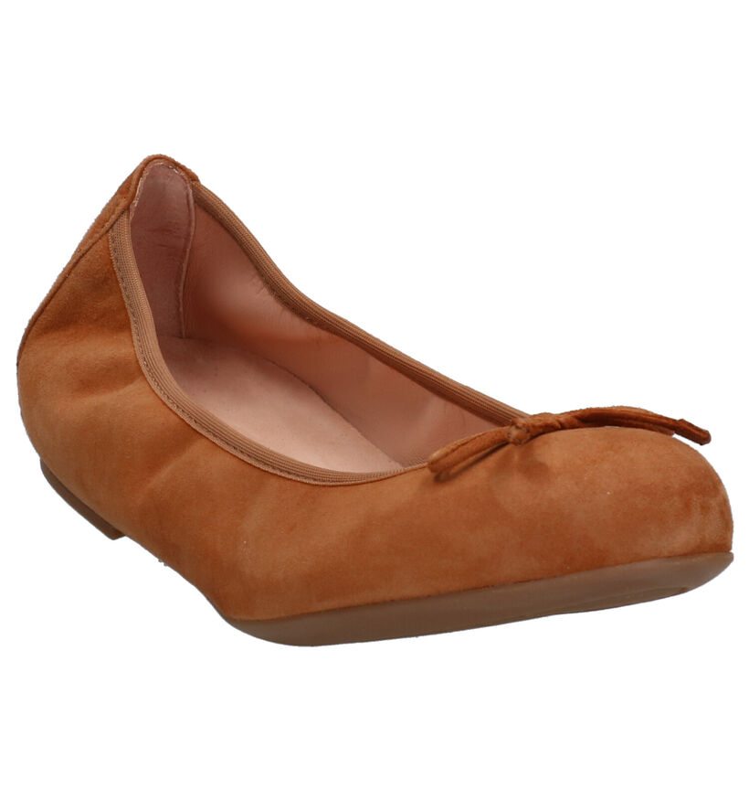Unisa Ballerines en Cognac en daim (275018)