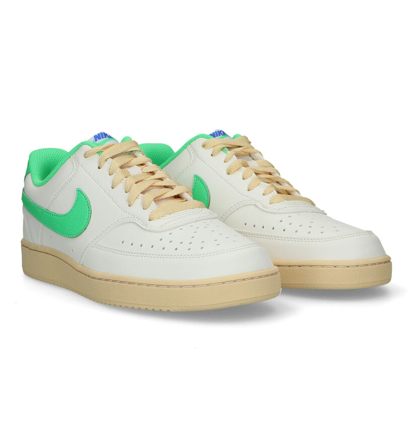 Nike Court Vision Ecru Sneakers voor heren (325177)