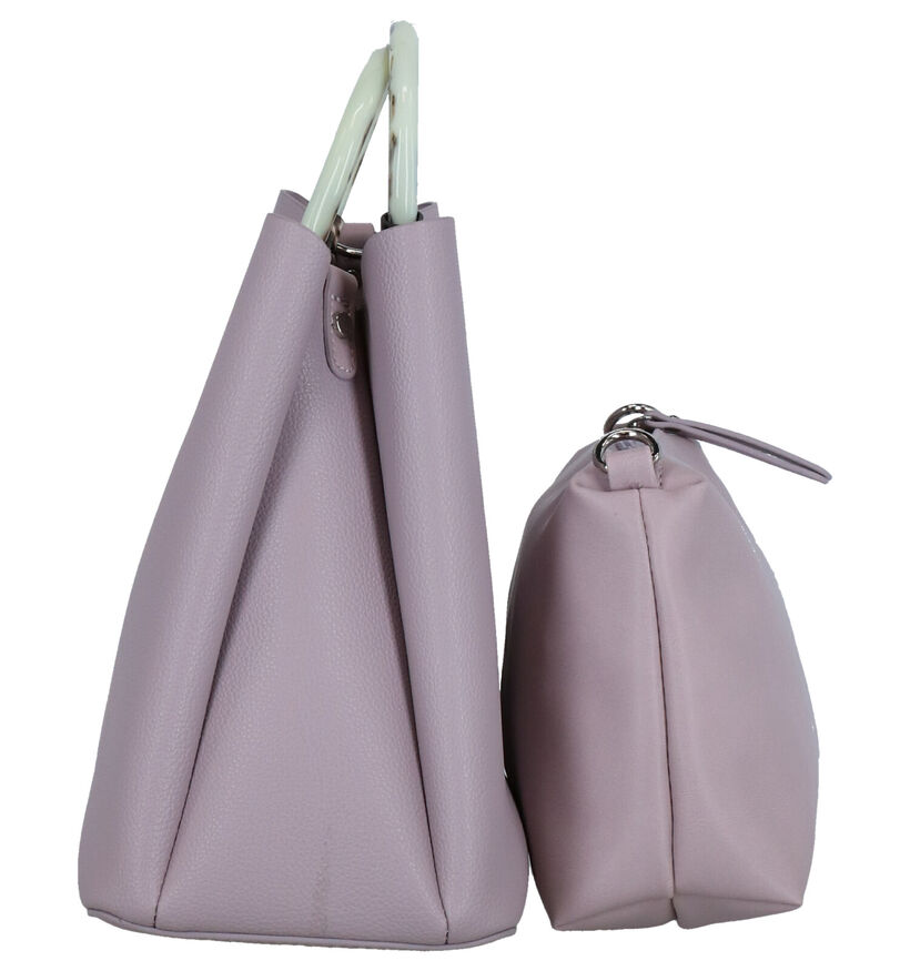 Emily & Noah Blauwe Bag in Bag Handtas in kunstleer (275952)