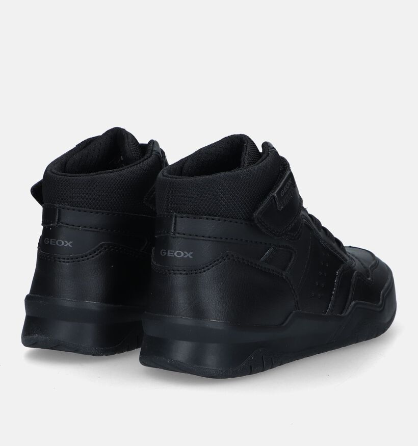 Geox Perth Zwarte Hoge Sneakers voor jongens (328546) - geschikt voor steunzolen