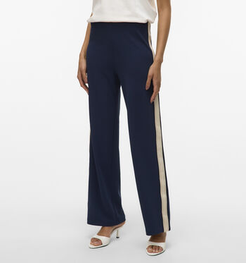 Vero Moda Broeken Beige/Blauw