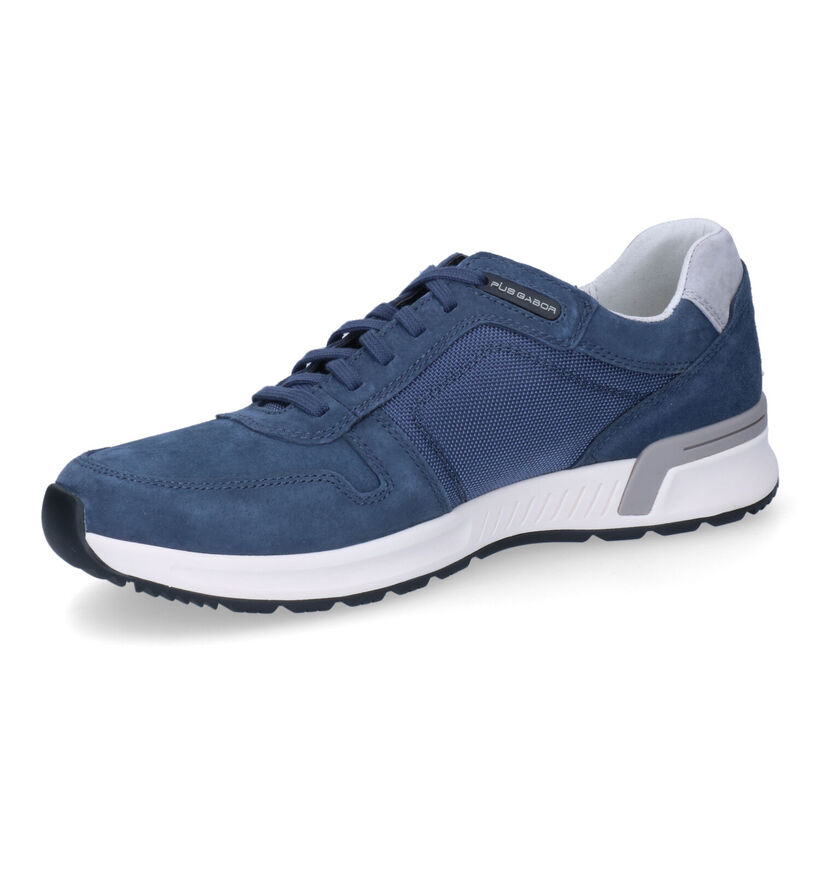 Comfort Chaussures plates en Bleu pour hommes (305657) - pour semelles orthopédiques