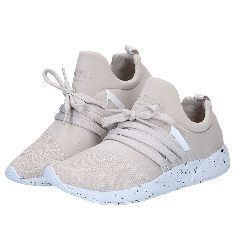 ARKK Raven Mesh Witte Sneakers voor dames (292635) - geschikt voor steunzolen