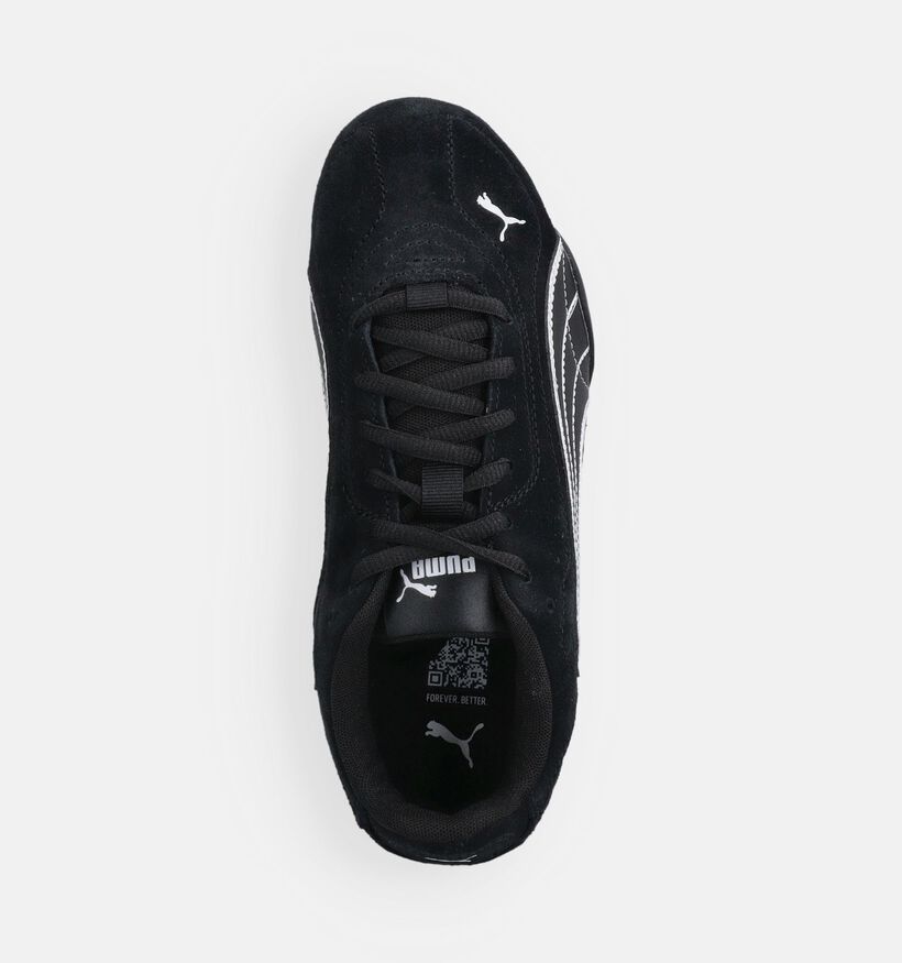 Puma Catch SD Zwarte Sneakers voor jongens, meisjes (366638) - geschikt voor steunzolen