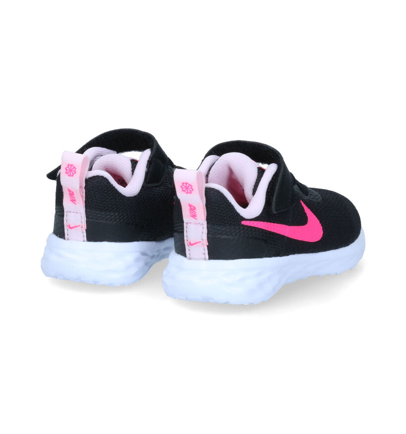 Nike Revolution 6 TD Zwarte Babysneakers voor meisjes (308990)