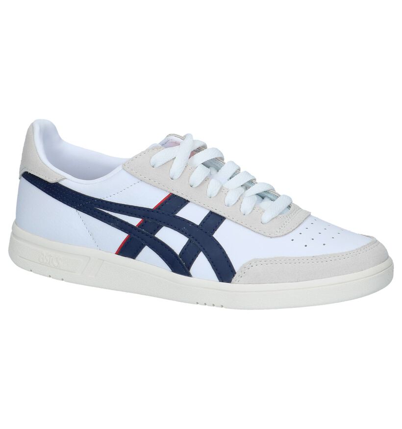 Asics Baskets basses en Blanc en cuir (238187)