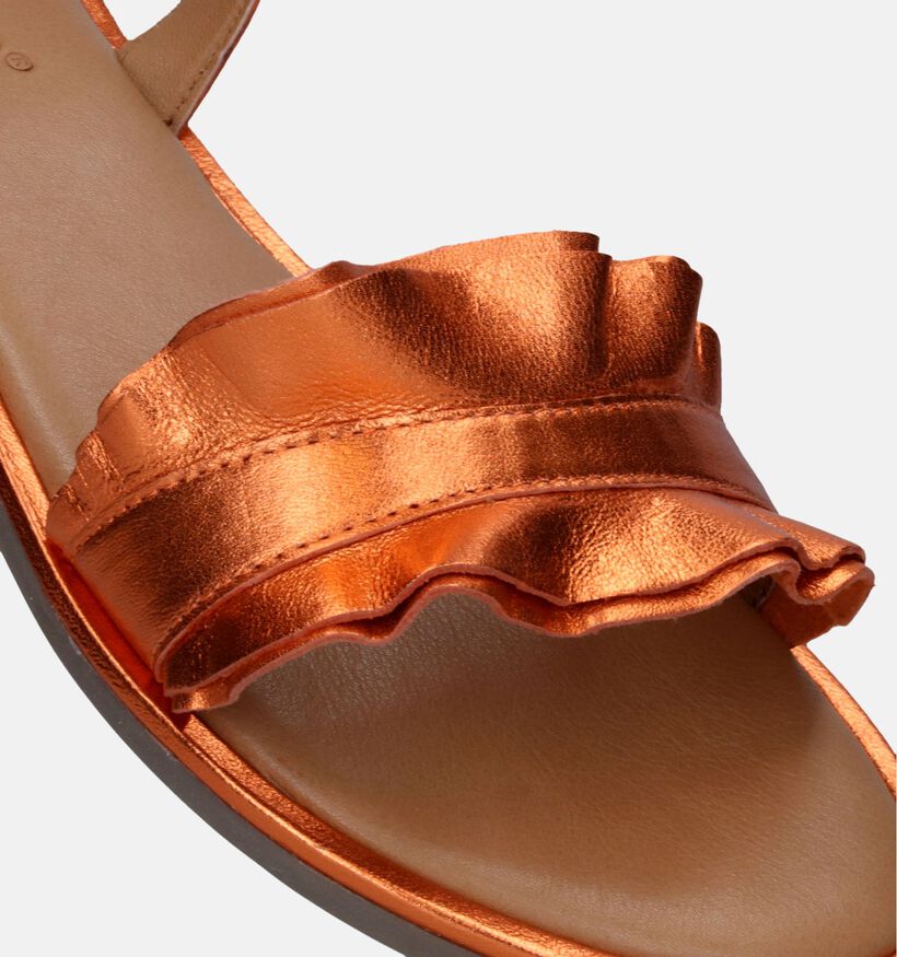 Inuovo Oranje Metallic sandalen voor dames (341517)