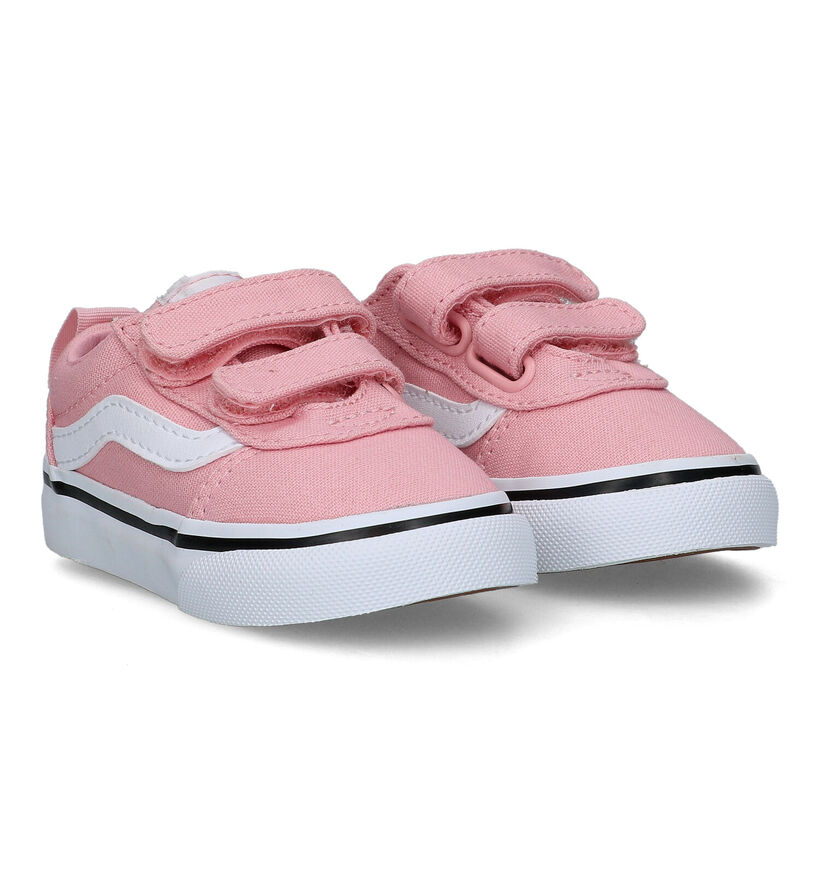 Vans Ward V TD Baskets en Rose pour filles (321080)