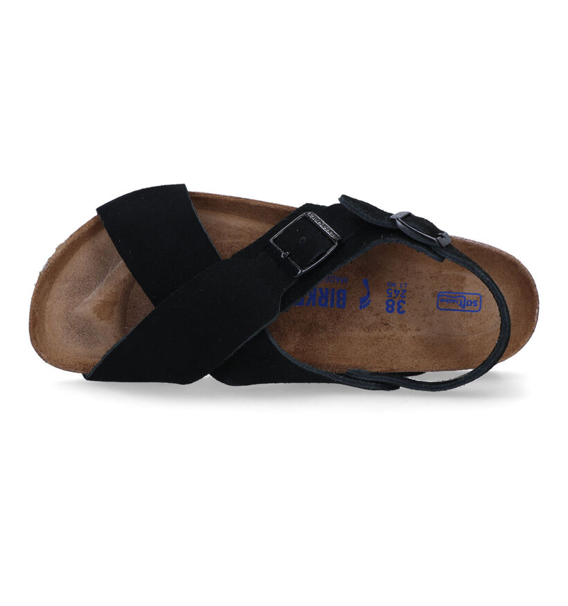 Birkenstock Tulum Sandales en Noir pour femmes (322771)