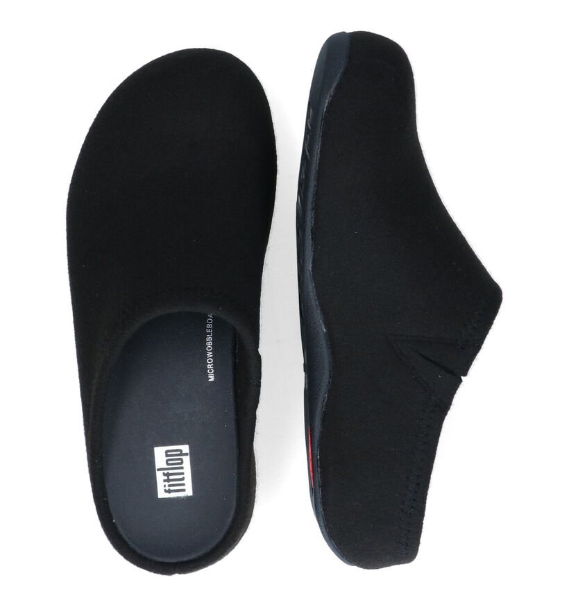 FitFlop Shuv Felt Grijze Pantoffels voor dames (313553)