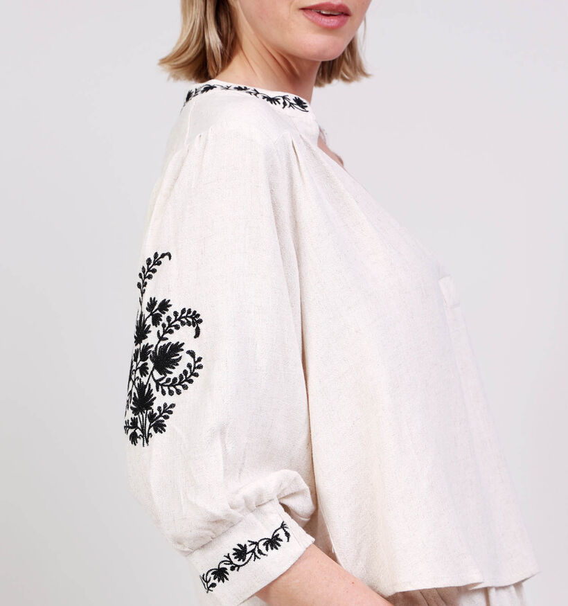 Rue Mazarine Sari Ecru Blouse voor dames (374150)