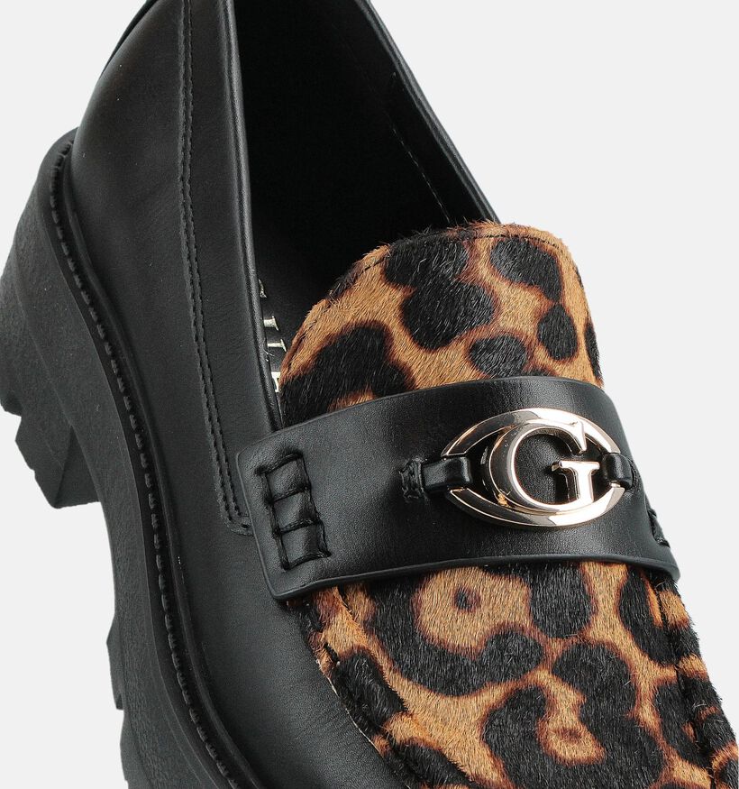 Guess Yanika Zwarte Mocassins voor dames (359541)