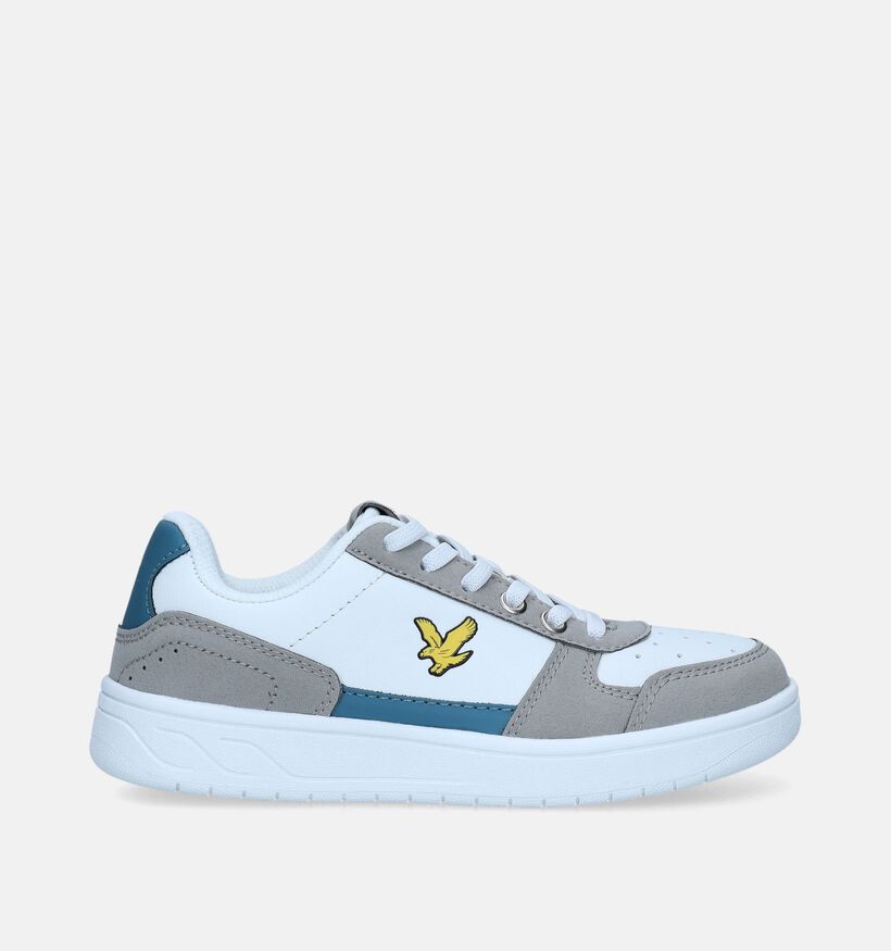 Lyle Scott Croy_Spt Chaussures à lacets en Blanc pour garçons (349207)