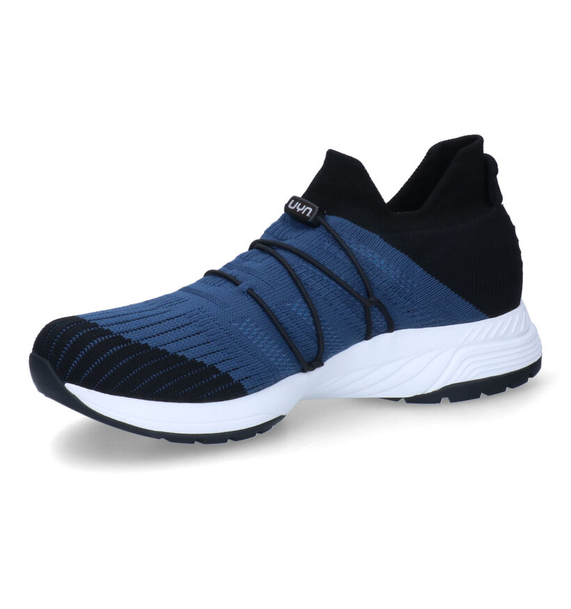 UYN Free Flow Tune Blauwe Sneakers in stof (303121)