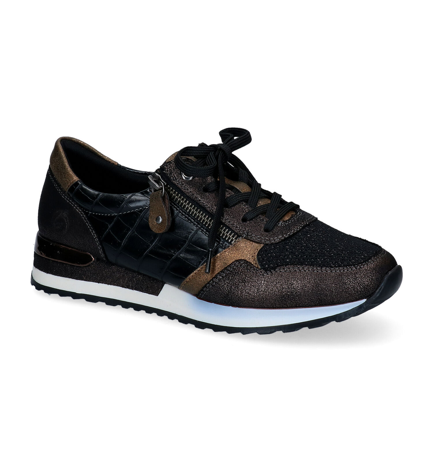 Remonte Bronzen Lage Schoenen Dames Sneakers Online op TORFS.BE